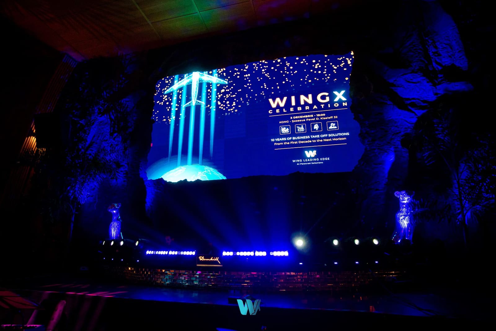 WingX · Scenă